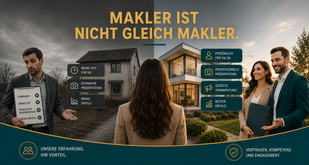 Makler ist nicht gleich Makler